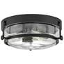 1_Hinkley Harper 15 3/4" Wide Black 3-Light Ceiling Light