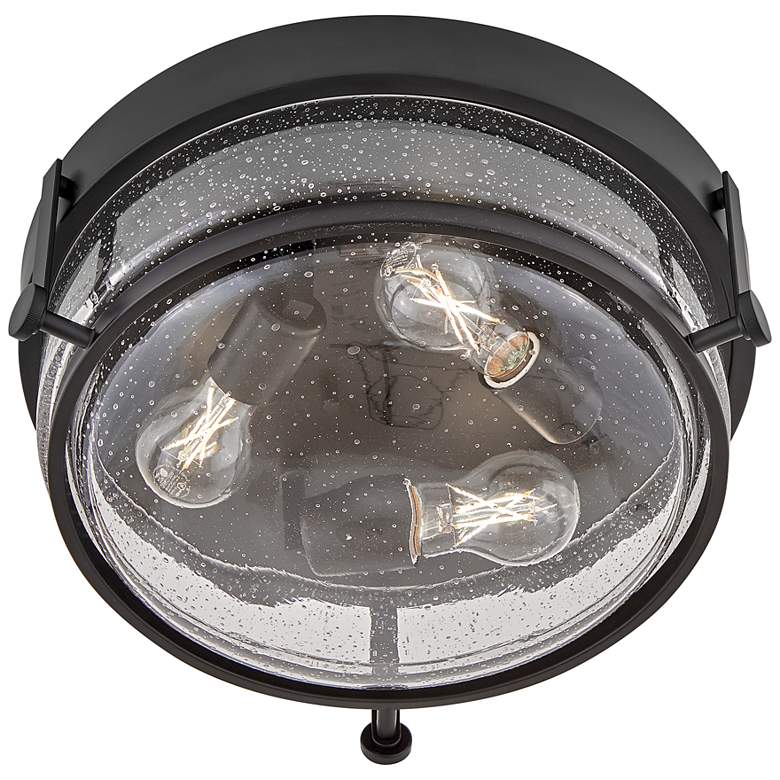 Image 3 Hinkley Harper 15 3/4" Wide Black 3-Light Ceiling Light more views