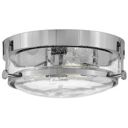 Hinkley Harper 15 3/4" Wide Chrome 3-Light Ceiling Light