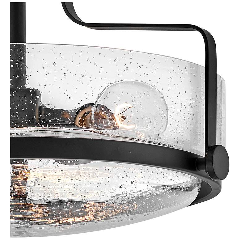 Image 3 Hinkley Harper 18" Wide Black 3-Light Ceiling Light more views