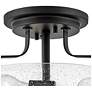 4_Hinkley Harper 18" Wide Black 3-Light Ceiling Light more views