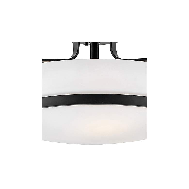 Image 2 Hinkley Harper 18" Wide Black Ceiling Light more views