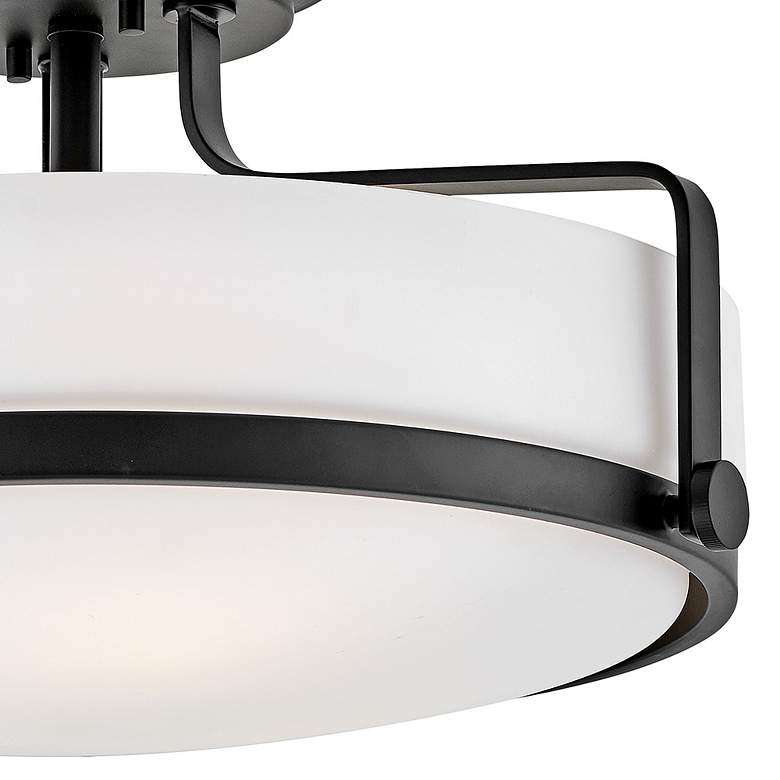 Image 3 Hinkley Harper 18" Wide Black Ceiling Light more views