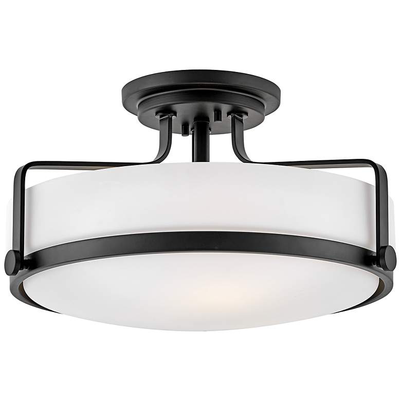 Image 5 Hinkley Harper 18" Wide Black Ceiling Light more views