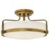 Hinkley Harper 18" Wide Heritage Brass Ceiling Light