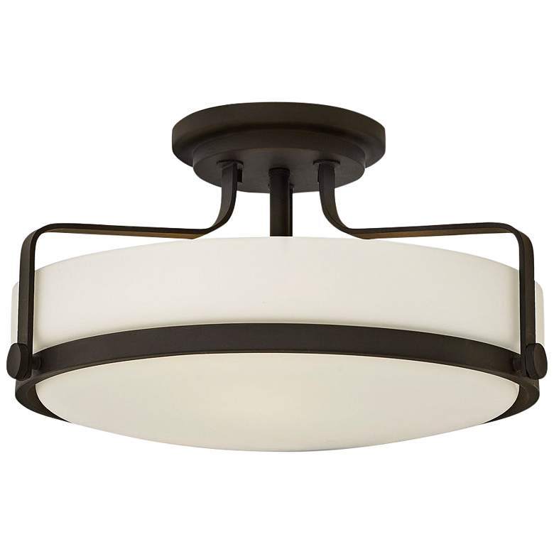 Image 1 Hinkley Harper 18" Wide Oil-Rubbed Bronze Ceiling Light