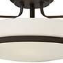 2_Hinkley Harper 18" Wide Oil-Rubbed Bronze Ceiling Light more views