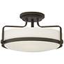 5_Hinkley Harper 18" Wide Oil-Rubbed Bronze Ceiling Light more views