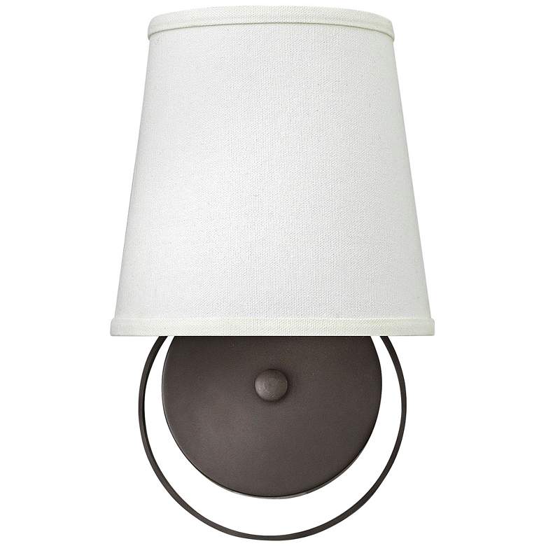 Image 1 Hinkley Harrison 11" High Buckeye Bronze Wall Sconce