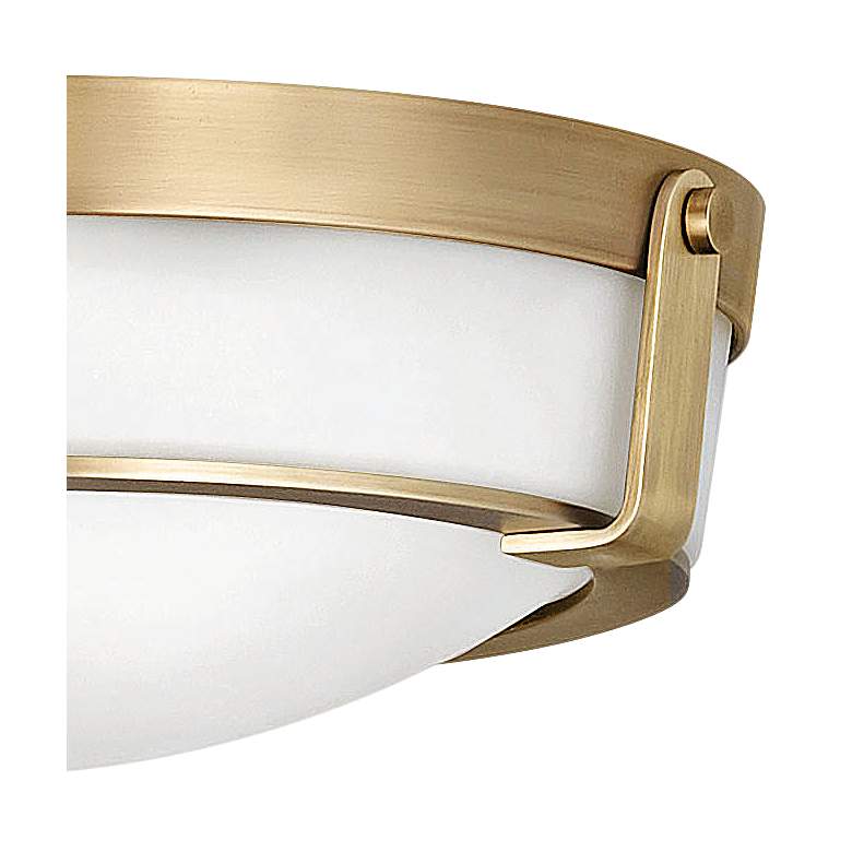 Image 3 Hinkley Hathaway 16" Wide Heritage Brass Ceiling Light more views