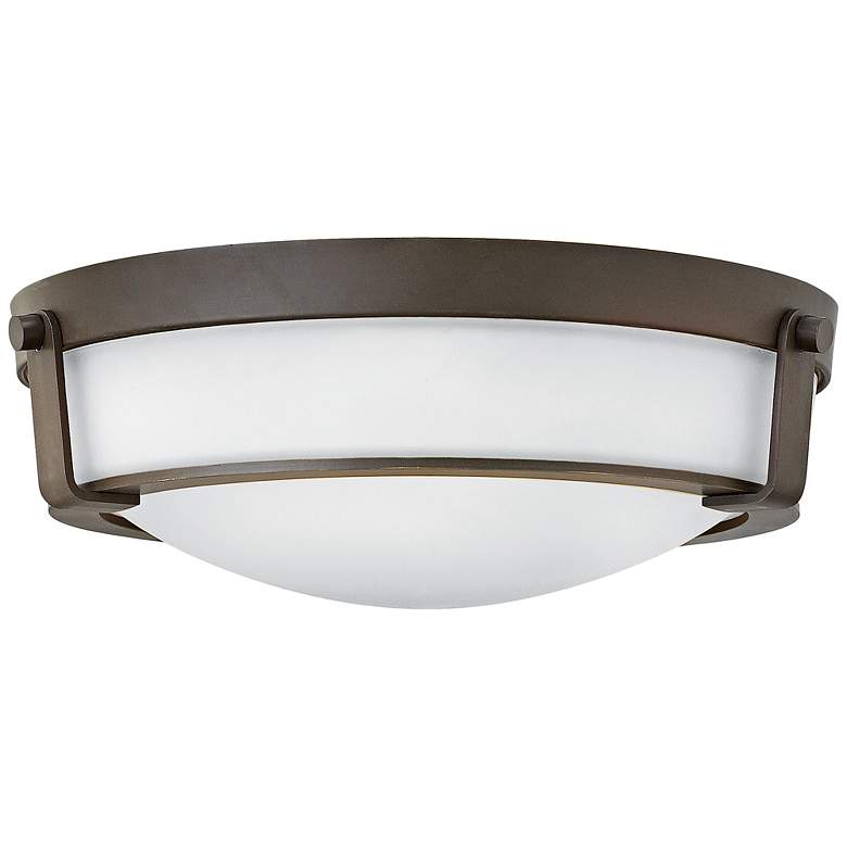 Image 2 Hinkley Hathaway 16 inchW Olde Bronze Ceiling Light