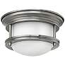 Hinkley Hathaway 7 3/4" Wide LED Opal Glass Ceiling Light