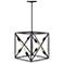Hinkley Hewitt 18" Wide Satin Black 4-Light Pendant