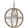 Hinkley Heywood 24 3/4" Wide Weathered Zinc 5-Light Pendant