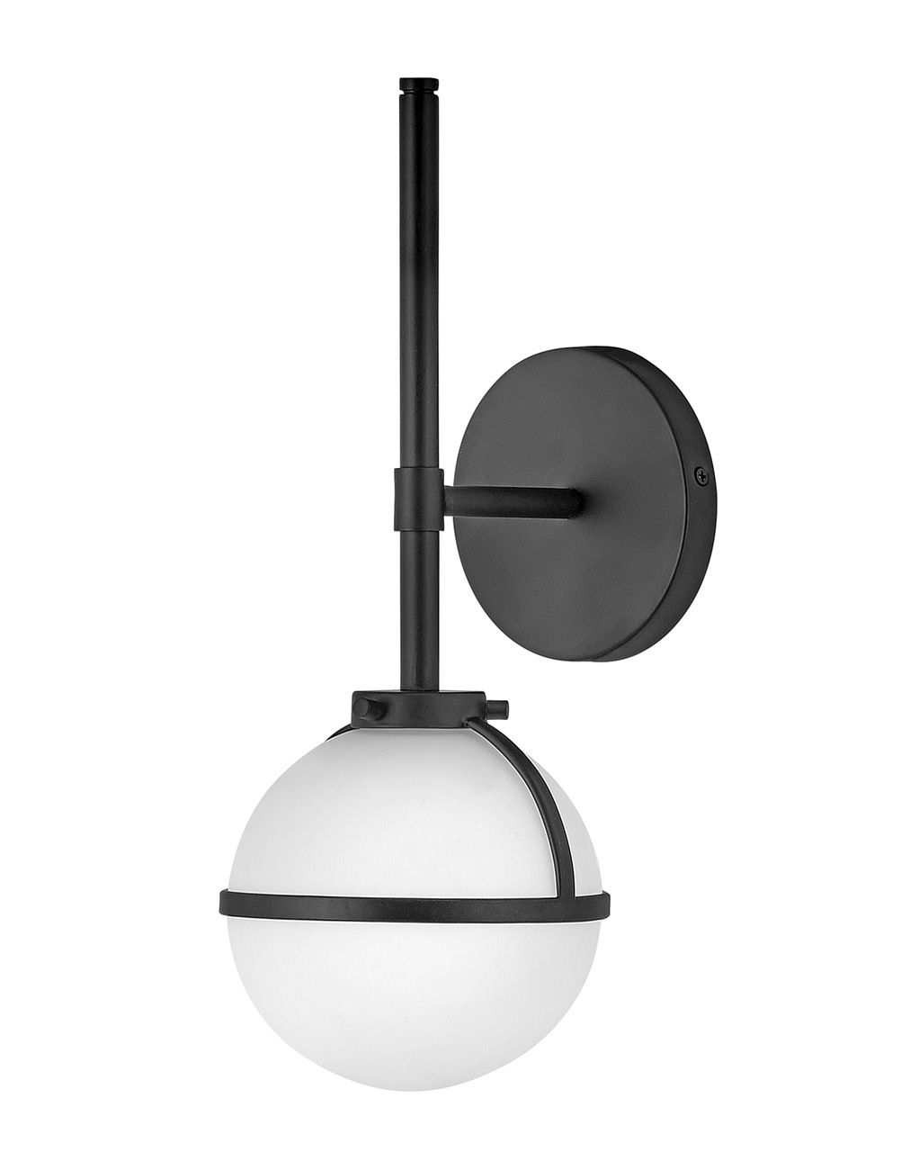 Image 6 Hinkley Hollis 16" High Black LED Wall Sconce more views