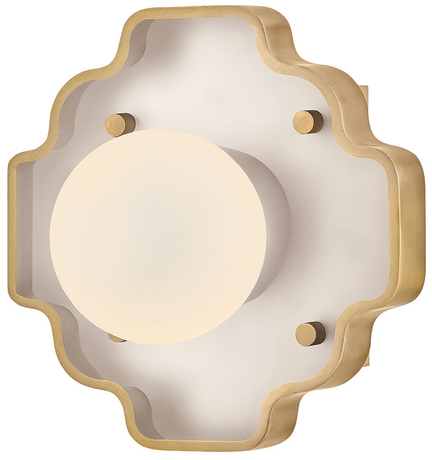 Image 5 Hinkley Howe Small Single Light Sconce 7.5" Light Taupe more views