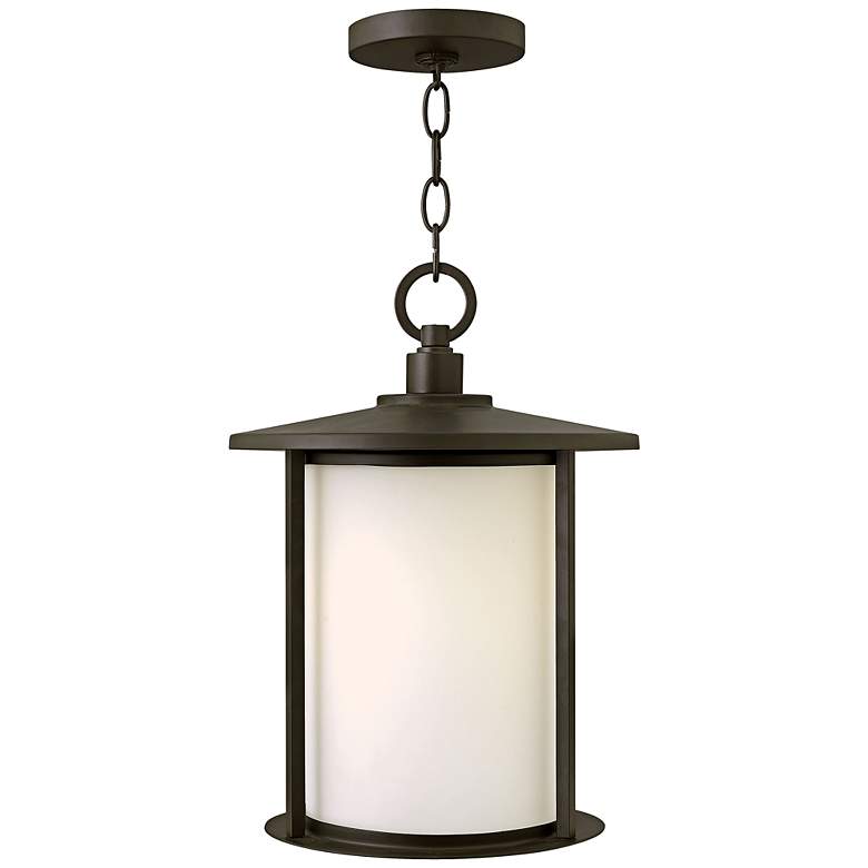 Image 1 Hinkley Hudson 15 1/2" High Bronze Outdoor Hanging Light