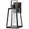 Hinkley Hugh 15 1/4" High Black Outdoor Wall Light