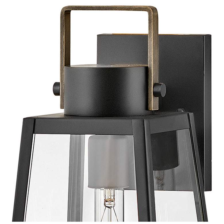 Image 3 Hinkley Hugh 15 1/4" High Black Outdoor Wall Light more views