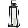 1_Hinkley Hugh Black LED Battery Decorative Lantern