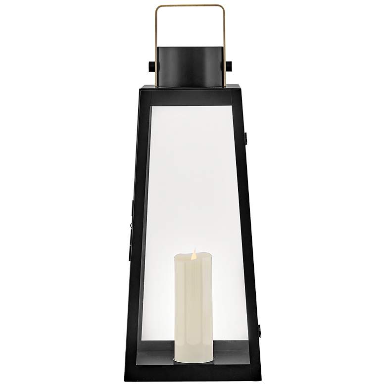 Image 3 Hinkley Hugh Black LED Battery Decorative Lantern more views