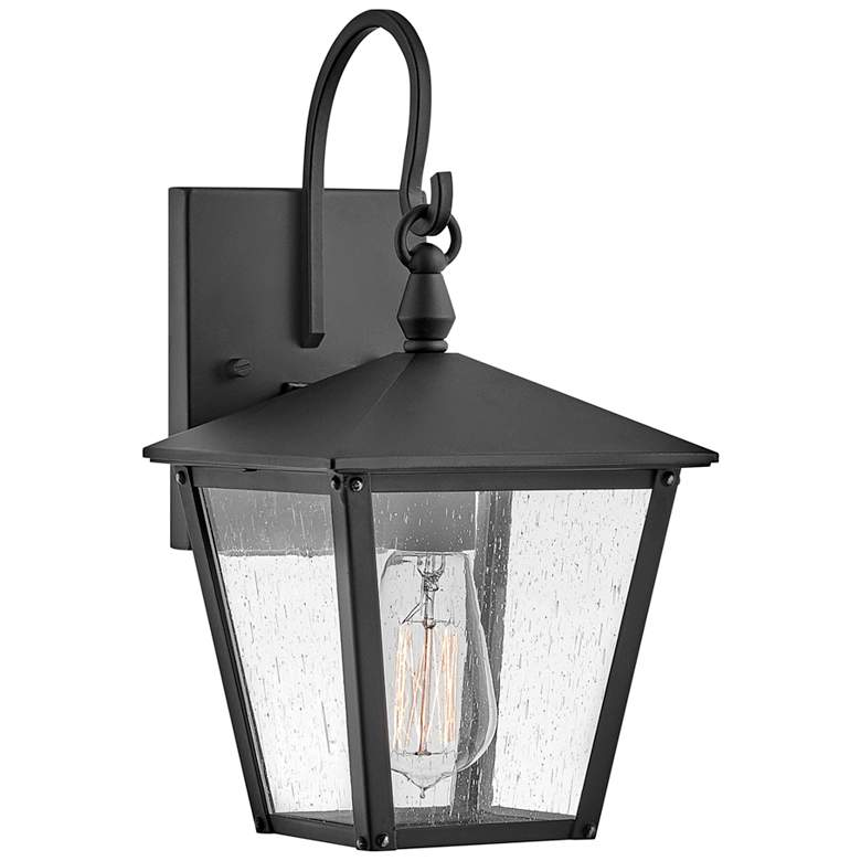 Image 2 Hinkley Huntersfield 13 3/4" High Black Outdoor Wall Light