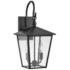 Hinkley Huntersfield 18 3/4" High Black Outdoor Wall Light