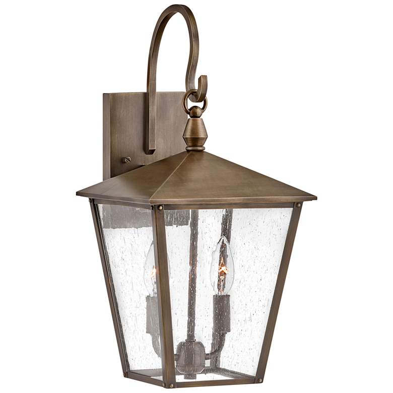 Image 2 Hinkley Huntersfield 18 3/4" High Burnished Bronze Outdoor Wall Light