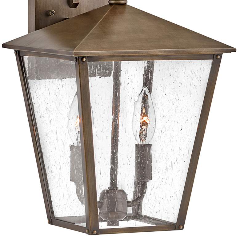 Image 4 Hinkley Huntersfield 18 3/4" High Burnished Bronze Outdoor Wall Light more views