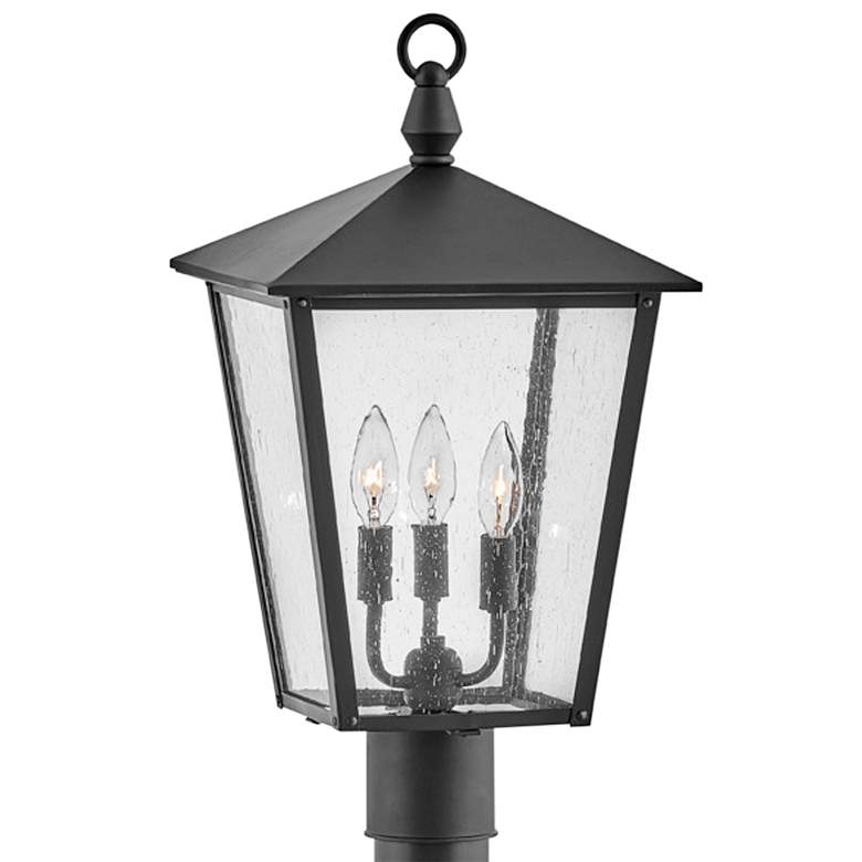 Image 3 Hinkley Huntersfield 20 3/4 inch High Black Outdoor Post Light more views