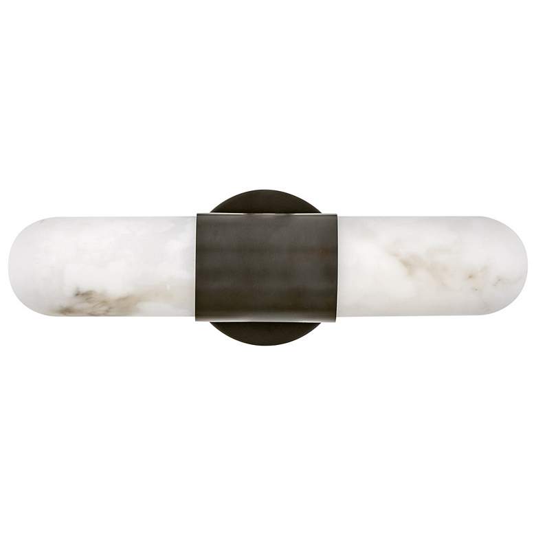 Image 1 Hinkley Ibiza 16" Wide Black Oxide 2-Light LED Bath Light