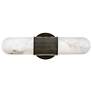 1_Hinkley Ibiza 16" Wide Black Oxide 2-Light LED Bath Light