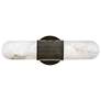 2_Hinkley Ibiza 16" Wide Black Oxide 2-Light LED Bath Light more views
