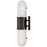 7_Hinkley Ibiza 16" Wide Black Oxide 2-Light LED Bath Light more views