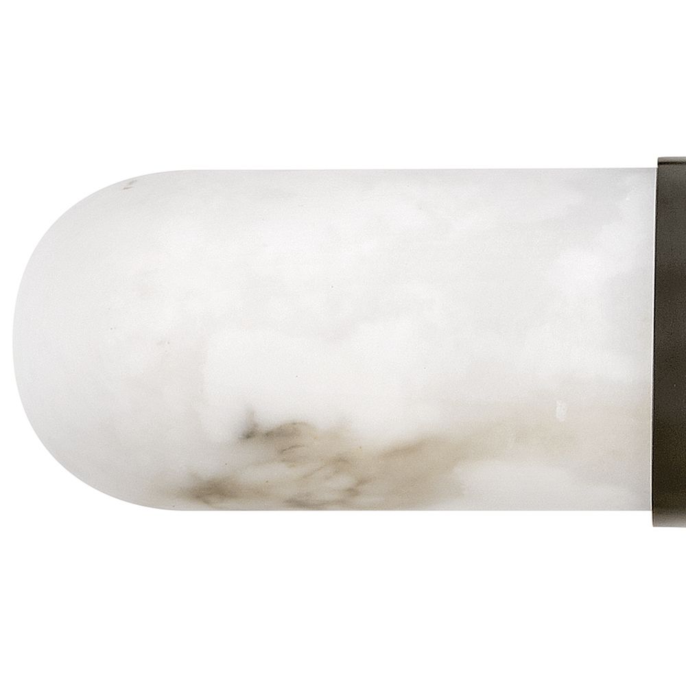 Hinkley Ibiza 16" Wide Black Oxide 2-Light LED Bath Light