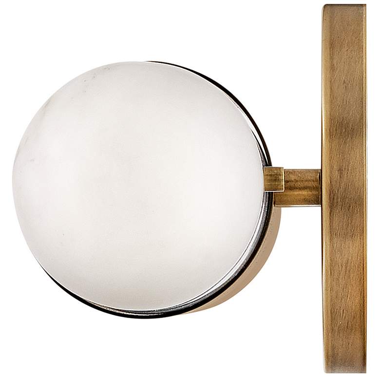 Image 6 Hinkley Ibiza 16" Wide Heritage Brass LED Bath Light more views