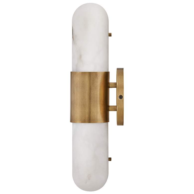 Image 7 Hinkley Ibiza 16" Wide Heritage Brass LED Bath Light more views