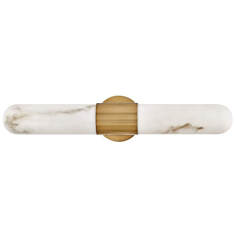 Image 1 Hinkley Ibiza 24" Wide Heritage Brass 2-Light LED Bath Light