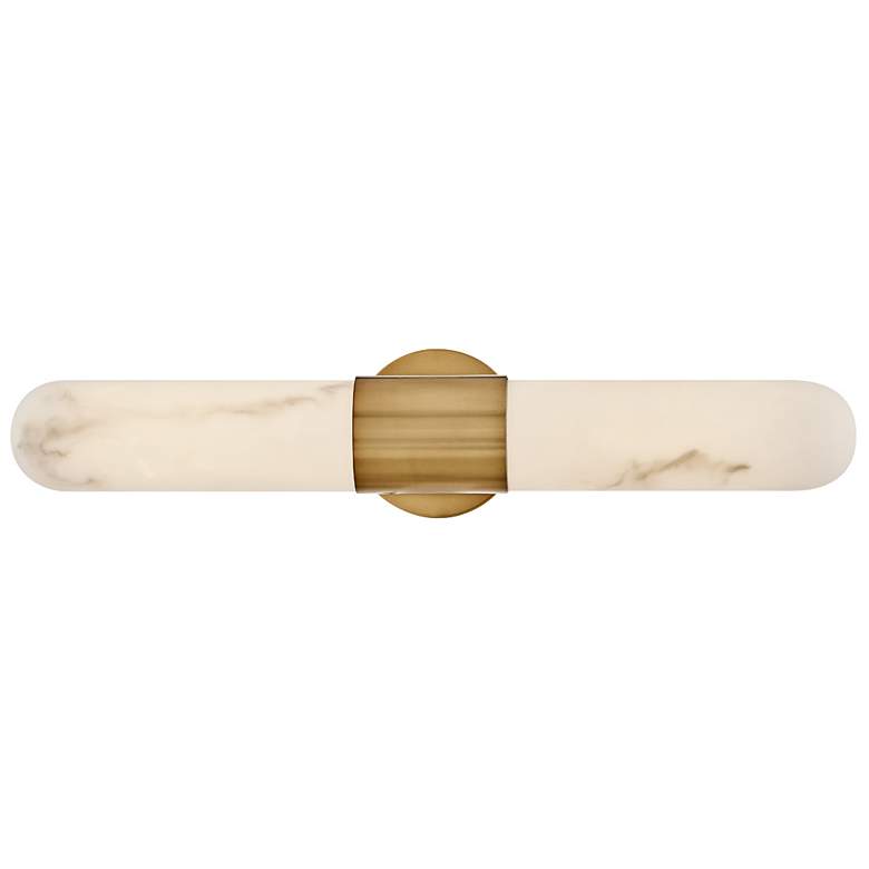 Image 4 Hinkley Ibiza 24" Wide Heritage Brass 2-Light LED Bath Light more views