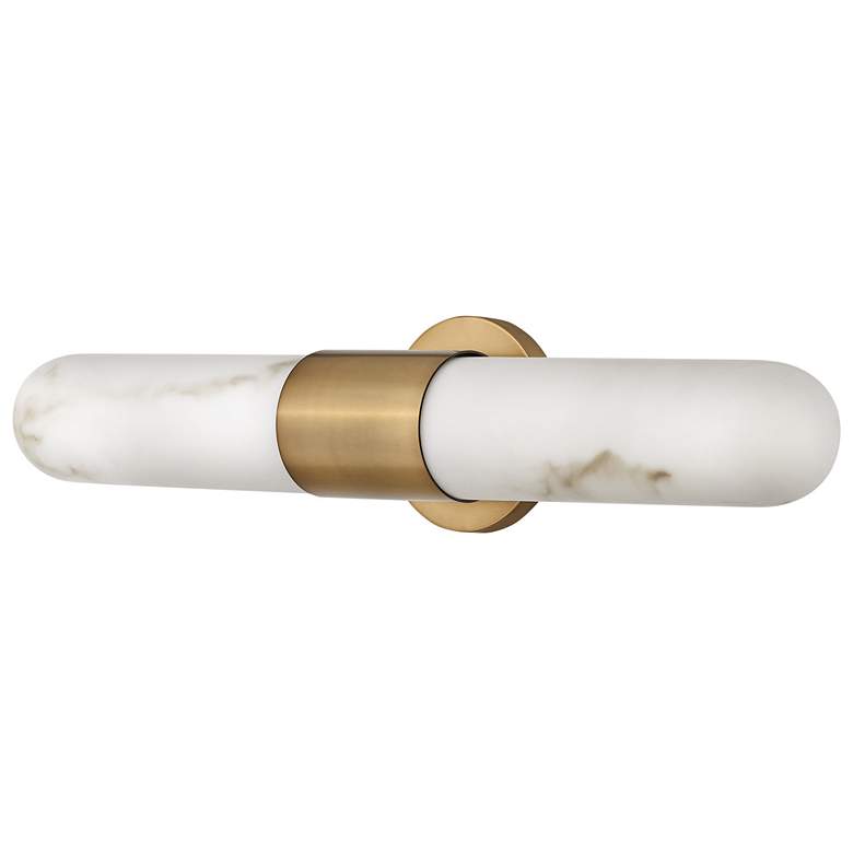 Image 5 Hinkley Ibiza 24" Wide Heritage Brass 2-Light LED Bath Light more views