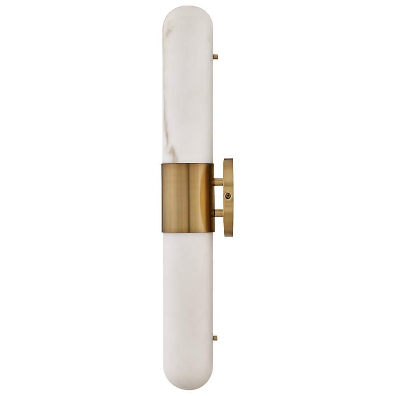 Image 6 Hinkley Ibiza 24" Wide Heritage Brass 2-Light LED Bath Light more views