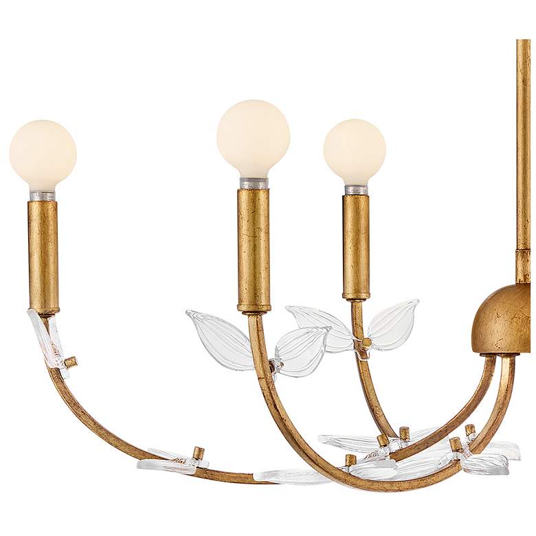Image 4 Hinkley Interior Aliso Medium Chandelier 30" Distressed Brass more views