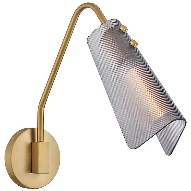 Image 1 Hinkley Interior Altman Medium Single Light Sconce 4.75" Lacquered Bra