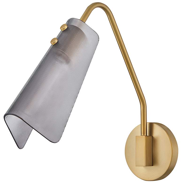 Image 2 Hinkley Interior Altman Medium Single Light Sconce 4.75" Lacquered Bra more views
