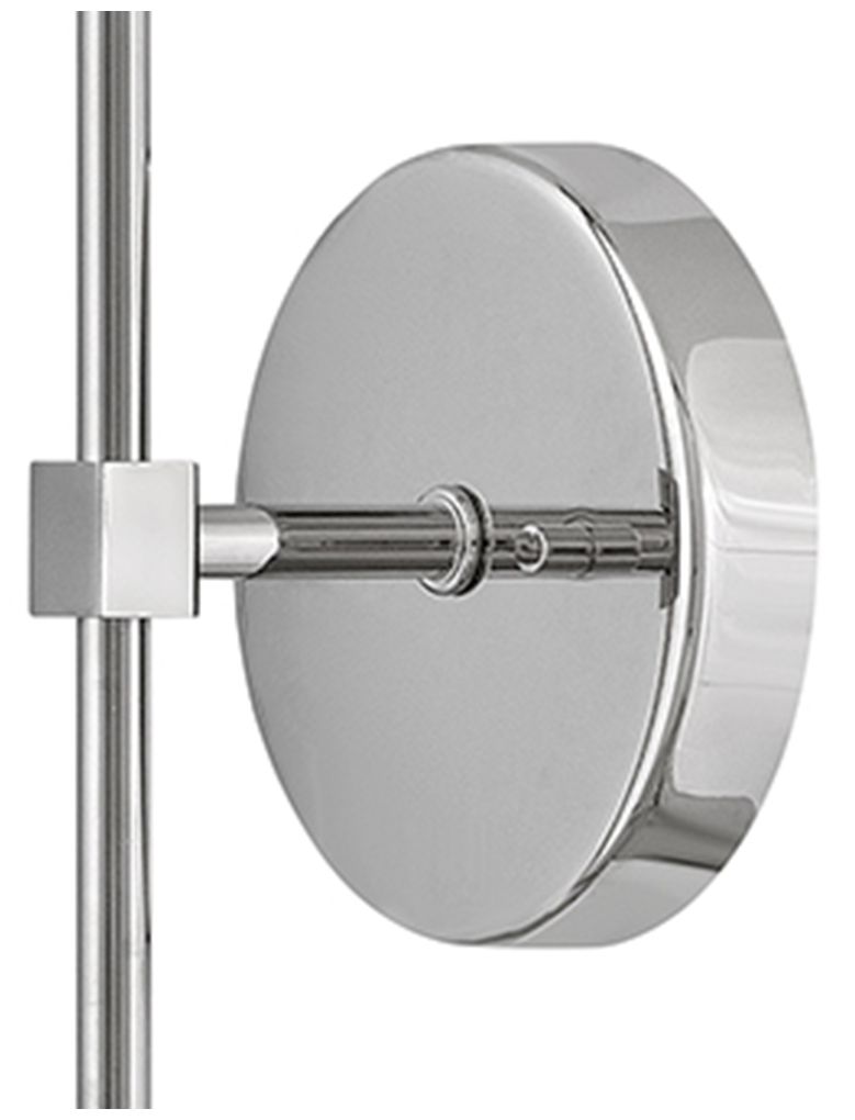 Image 3 Hinkley Interior Ana Large Single Light Sconce 5.25" Polished Nickel more views