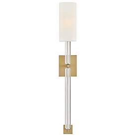 Image5 of Hinkley Interior Anika Large Single Light Sconce 4.75" Lacquered Brass more views