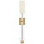 5_Hinkley Interior Anika Large Single Light Sconce 4.75" Lacquered Brass more views