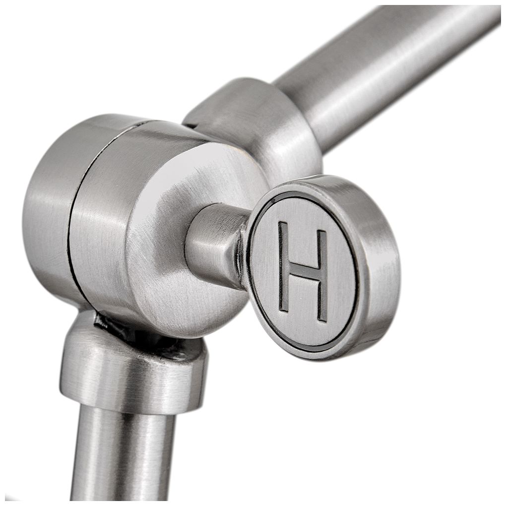Image 4 Hinkley Interior Arti Small Adjustable Light 12" Polished Antique Nickel more views