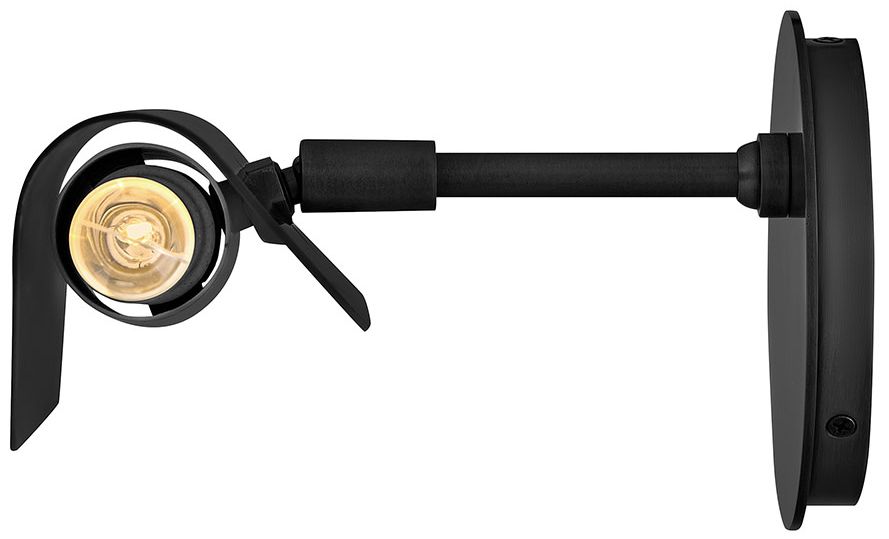 Image 4 Hinkley Interior Barrett Medium Adjustable Accent Light 20" Black more views