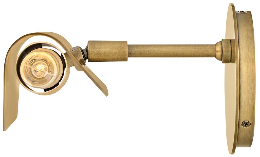 Thumbnail4 of Hinkley Interior Barrett Medium Adjustable Accent Light 20" Heritage Brass more views